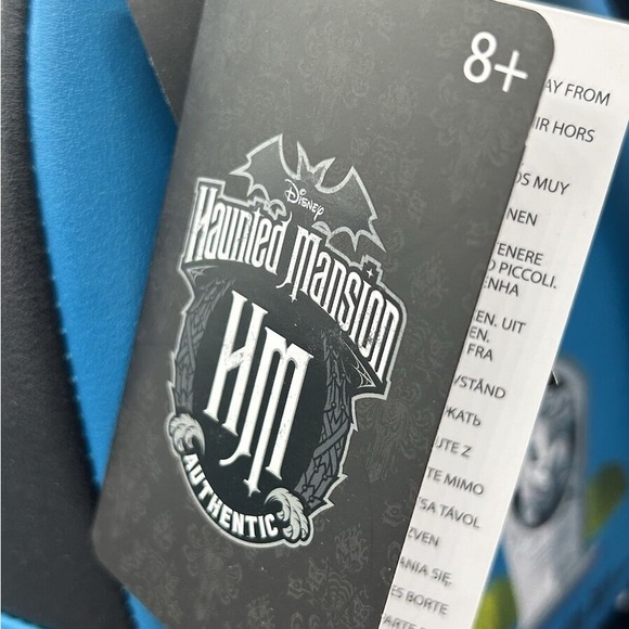 NWT - Loungefly Disney The Haunted Mansion Attraction Cartoon Artwork Backpack - Picture 6 of 9